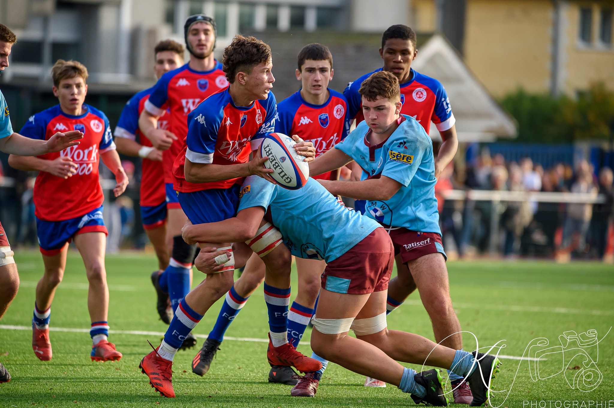  FC Grenoble Rugby - CS Bourgoin-Jallieu - Rugby - Elite Alamercery - FCG(65) vs (0) CSBJ (#AlamerceryFCGCSBJ2022) Photo by: Karine Valentin | Siuxy Sports 2022-11-12