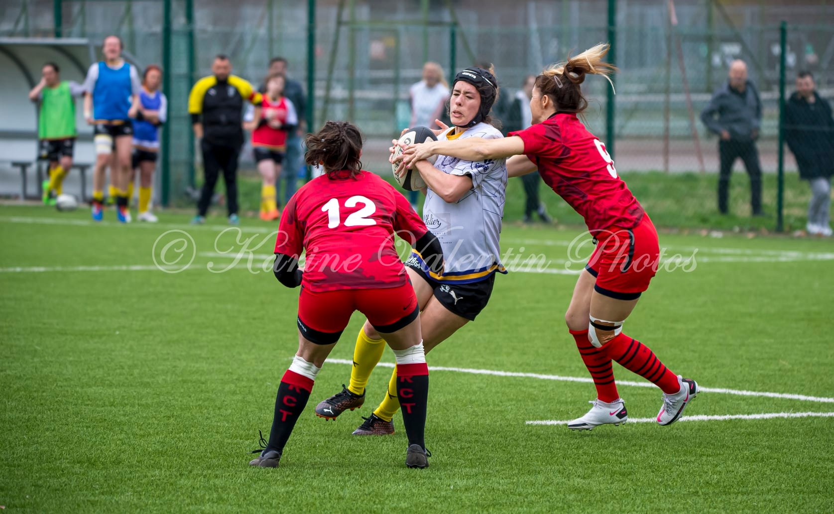  Grenoble Université Club Rugby - RC Toulonnais - Rugby - Grenoble Université Club Rugby (20) vs RC Toulonnais (7) - Rugby Fém Féd 1- 2022 (#COXSvsRCT2022) Photo by: Karine Valentin | Siuxy Sports 2022-03-20