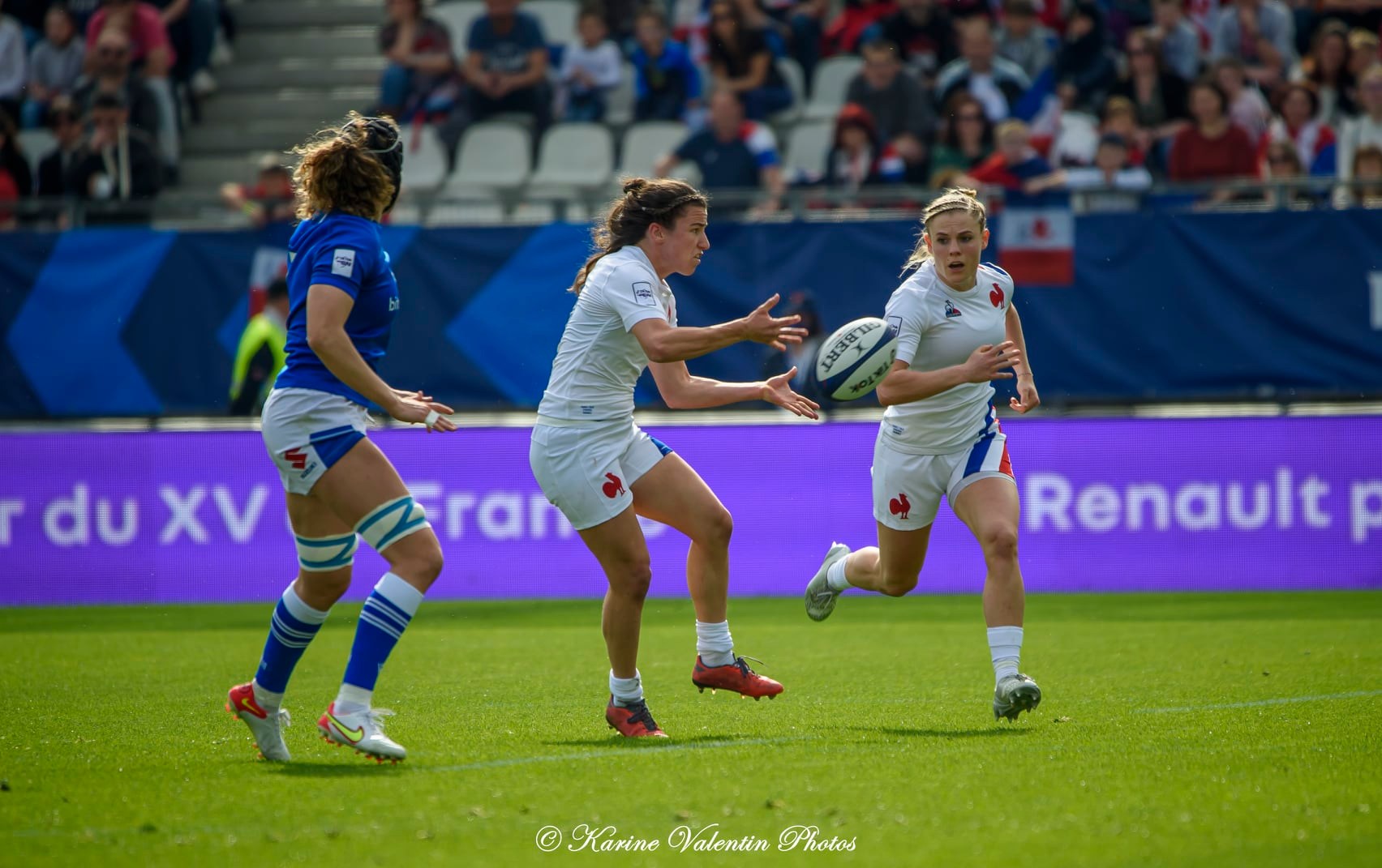 Équipe de France de rugby à XV - Nazionale di rugby a 15 dell'Italia - Rugby - France (39) vs Italie (6) - 6N fém. (#FranceVsItalie6Nfem2022) Photo by: Karine Valentin | Siuxy Sports 2022-03-27