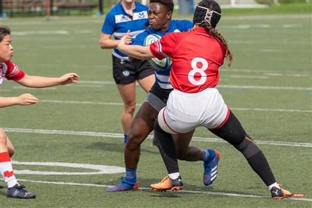 RSEQ Rugby Fem - U. de Montréal (70) vs (3) McGill - Reel A1 - 1er mi-temps