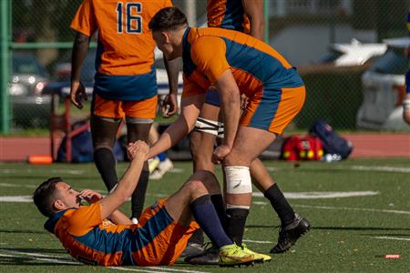 RSEQ - Rugby Masc - André Laurendeau (14) vs (33) John Abbott College - Reel A