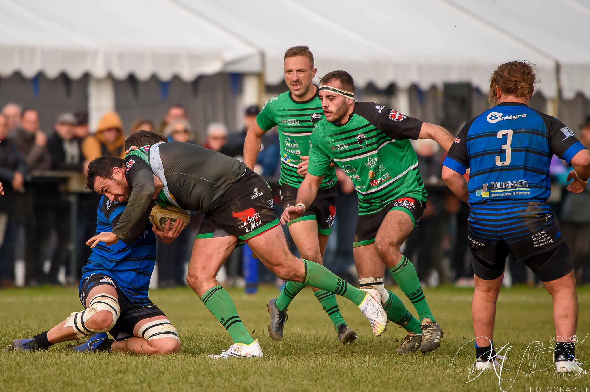  US Vinay - US Montmelian - Rugby - US Vinay (18) vs (28) US Montmélian (#USVUSM2022) Photo by: Karine Valentin | Siuxy Sports 2022-11-27