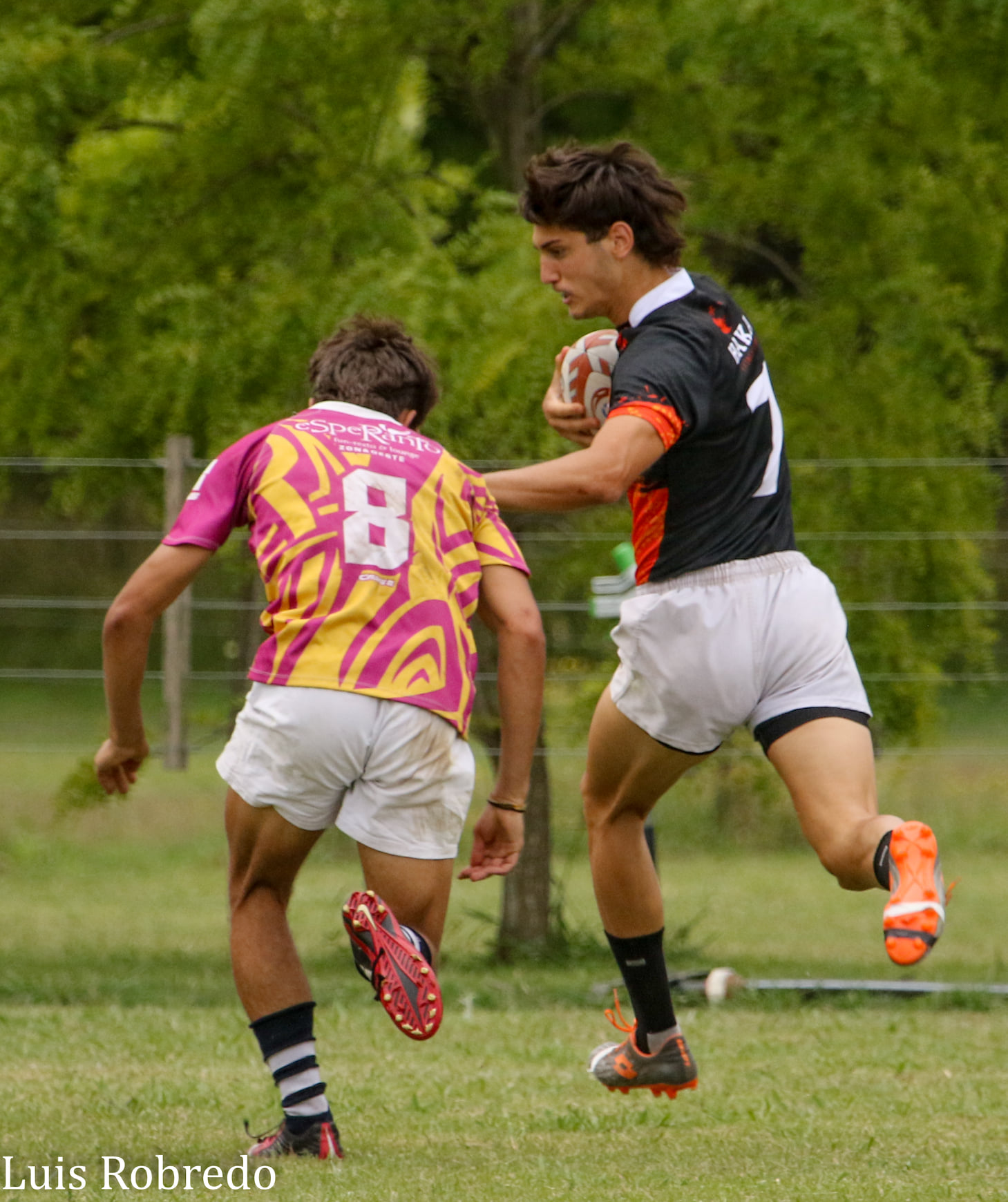  Haka Fitness Club - Luján Rugby Club - Rugby - Seven de la Tradición 2021 - San Antonio de Areco (#SevenTradicion2021-HakaVsLRC) Photo by: Luis Robredo | Siuxy Sports 2021-12-05