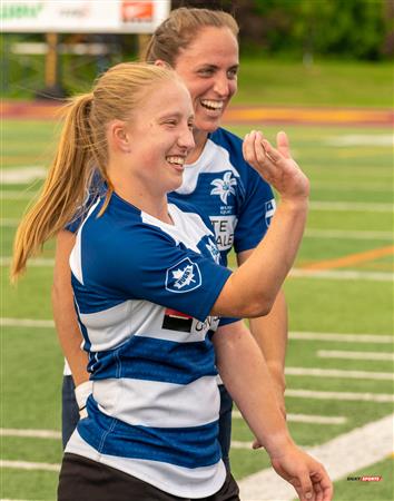 RUGBY QUÉBEC (96) VS (0) ONTARIO BLUES - RUGBY FÉMININ XV SR - Post Match - Reel C