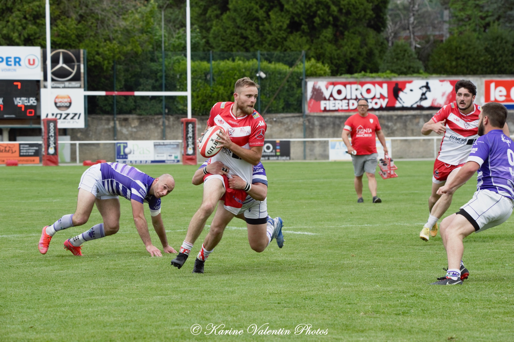  Stade Olympique Voironnais - Paris Université Club - Rugby - SOV (12) vs (47) PUC (#SOVPUC2022) Photo by: Karine Valentin | Siuxy Sports 2022-05-08