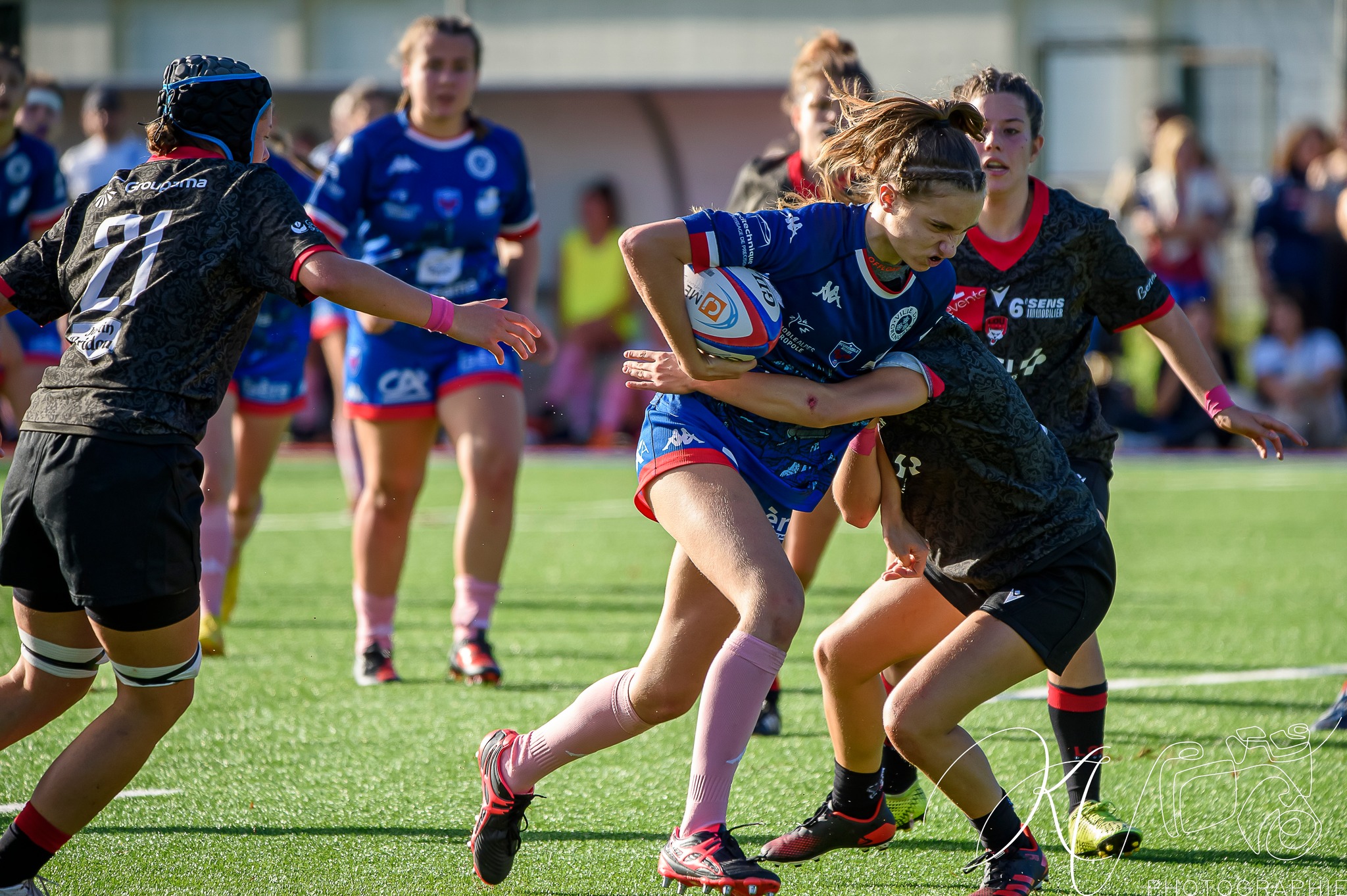  FC Grenoble Rugby - Lyon Olympique Universitaire - Rugby - Match Amical U18 - FCG Amazones vs LOU (#U18FCGLOU2022) Photo by: Karine Valentin | Siuxy Sports 2022-10-22