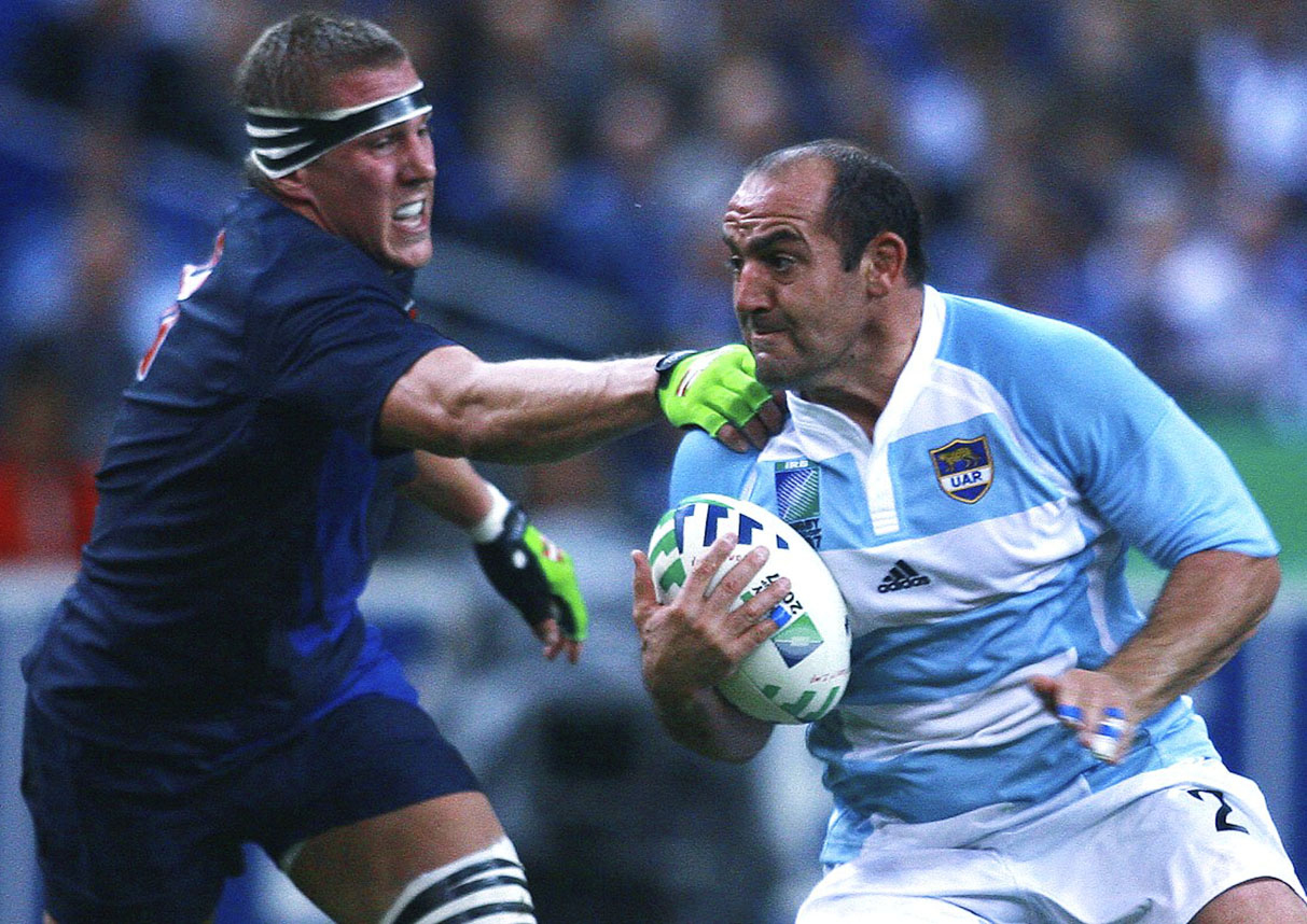 Imanol HARINORDOQUY - Mario LEDESMA AROCENA -  Selección Argentina de Rugby XV -  - Rugby - Mario e Imanol () Photo by:  | Siuxy Sports 2004-06-01