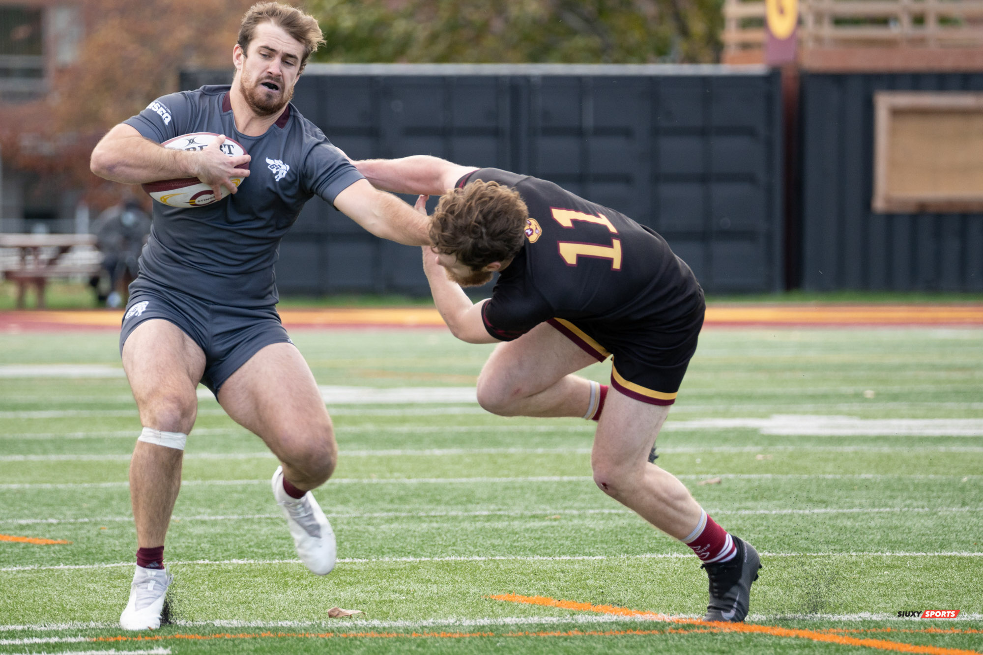 James FLEMMING - Jean-Christophe VINETTE -  Université Concordia - Université Ottawa - Rugby -  (#ConcordiaVsOttawa2021m) Photo by:  | Siuxy Sports 2021-10-30