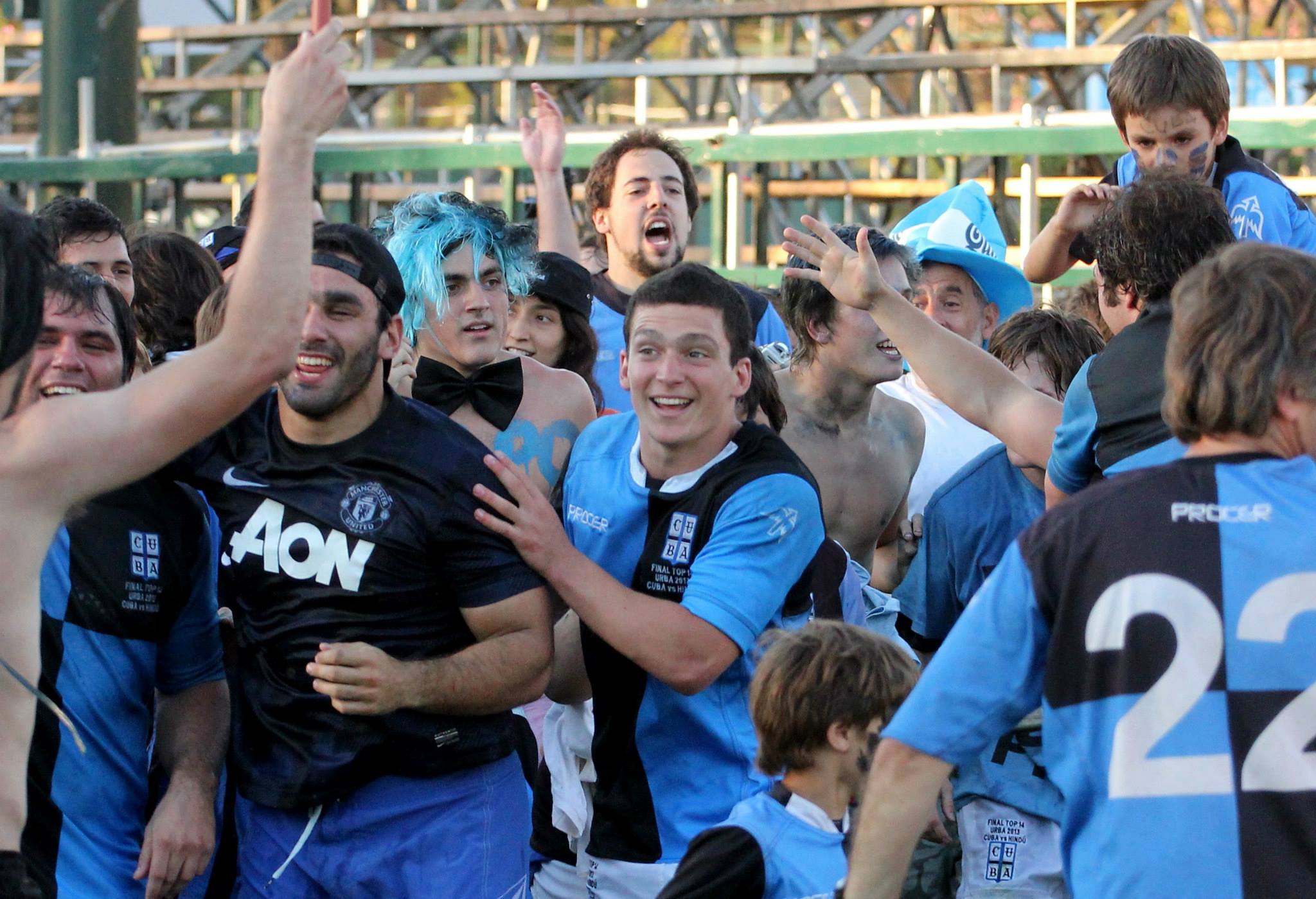 Juan Cruz GONZALEZ -  Club Universitario de Buenos Aires -  - Rugby - CUBA (11) vs (9) Hindu - Final URBA 2013 (Festejo & Jugadores) (#CUBAHindu2013URBAjugadores) Photo by: Luis Robredo | Siuxy Sports 2013-10-26