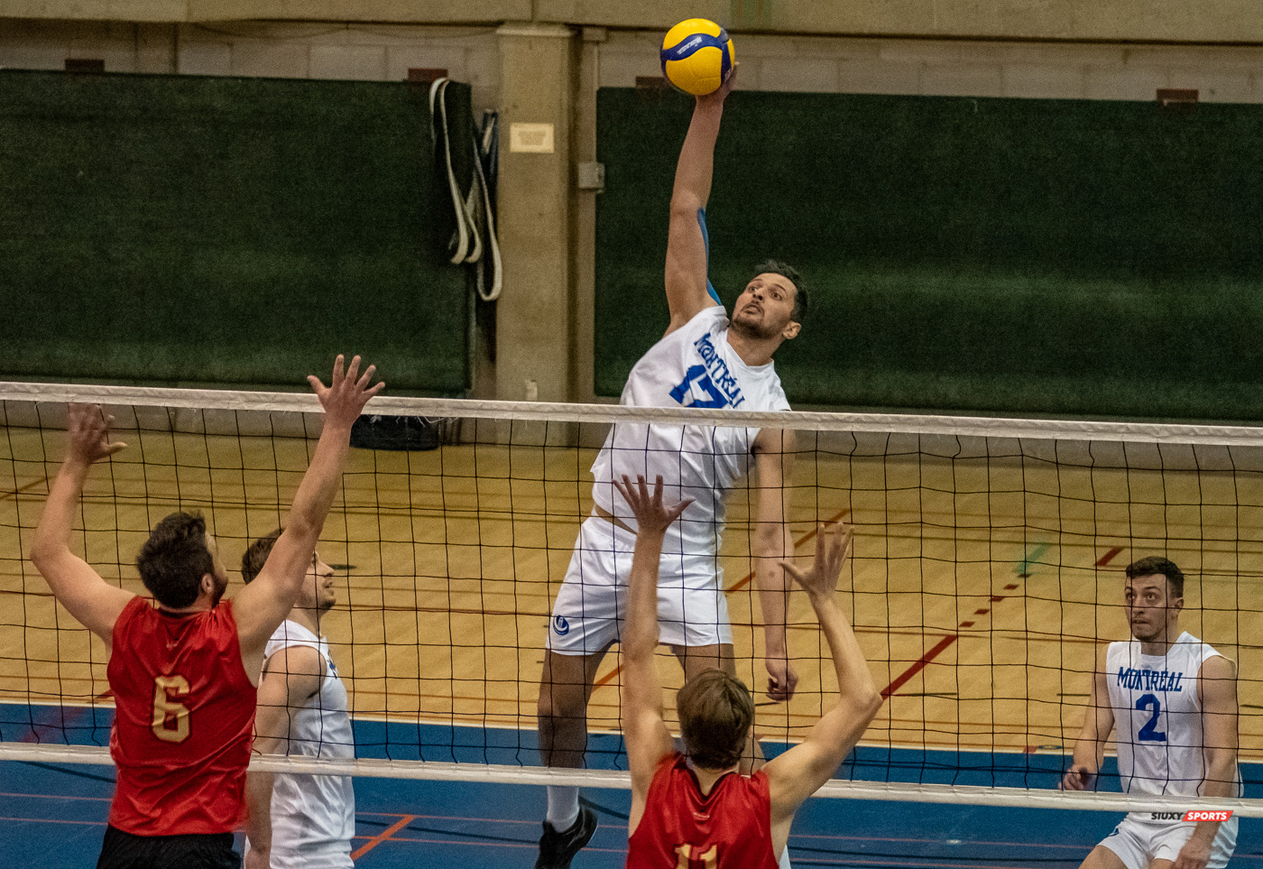 Julien BOILEAU - Philippe GIROUX -  Université de Montréal - Université Laval - Volleyball - Université de Montréal (3) vs Université Laval (2) (#CarabinsVsRgeOr2022VolleyM) Photo by:  | Siuxy Sports 2022-03-05