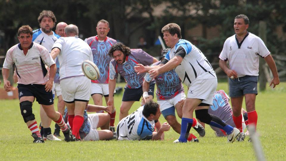  Cambalache XV - Repuestos XV - RugbyV - Cambalache XV vs XV de Repuesto - Primer Encuentro de Veteranos en Areco con Vaquillona c/Cuero 2014 (#CambalacheXVRepuesto2014) Photo by: Luis Robredo | Siuxy Sports 2014-10-18
