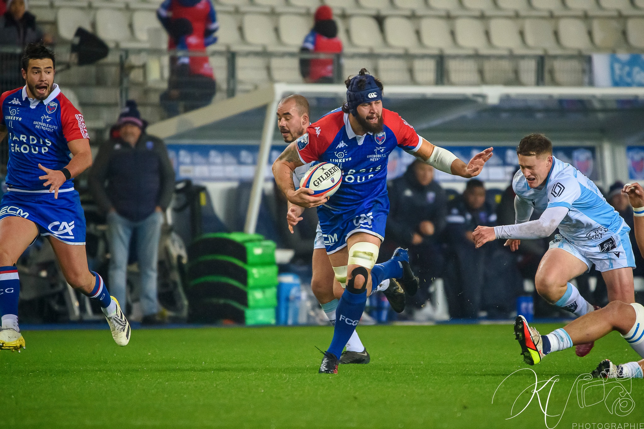  FC Grenoble Rugby - RC Massy - Rugby - FC Grenoble (38) VS (15) RC Massy (#FCGMASS2022) Photo by: Karine Valentin | Siuxy Sports 2022-12-16
