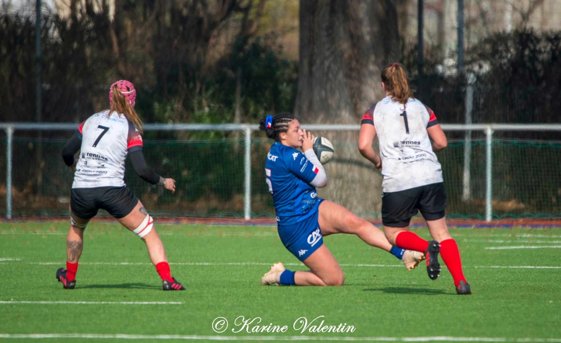  FC Grenoble Rugby - Stade Rennais Rugby - Rugby - Grenoble Amazones vs Stade Rennais Rugby (#AmazonesVsSRR2022jan) Photo by: Karine Valentin | Siuxy Sports 2022-01-30