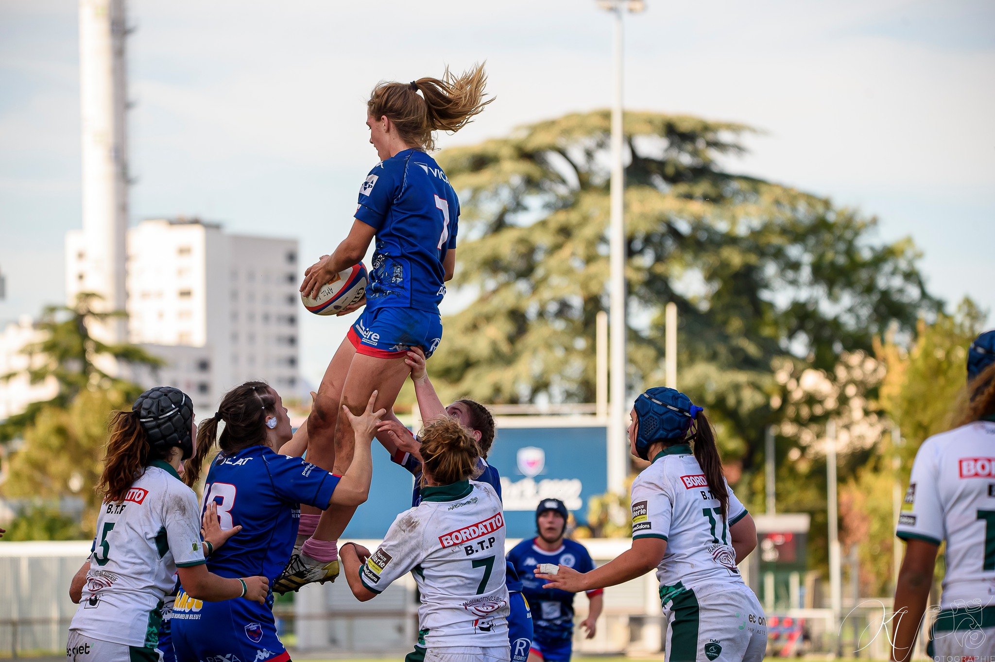 FC Grenoble Rugby - Section Paloise - Rugby - Grenoble Amazones (51) vs (12) Lons Section Paloise (#AmazonesVsLONS2022) Photo by: Karine Valentin | Siuxy Sports 2022-10-16
