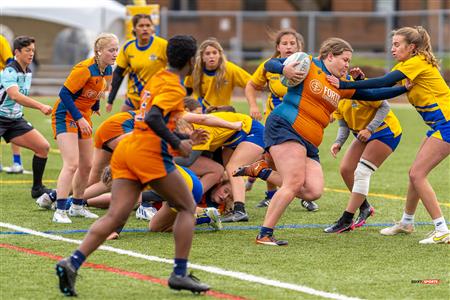 RSEQ - Rugby Fem - John Abbott (55) vs (12) André Laurendeau - Finals - Reel A1