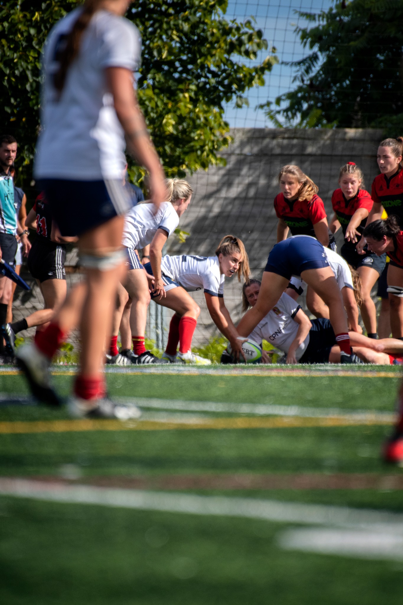  Club de Rugby de Québec - Sainte-Anne-de-Bellevue RFC - Rugby - Finale Super Ligue (F) - Club de Rugby de Québec (50) vs. (0) Sainte Anne de Bellevue RFC (#RugbyQC2022FinalFSL) Photo by: Simon Duquette | Siuxy Sports 2022-08-13