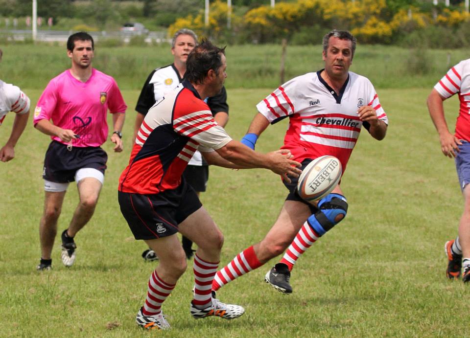  Areco Rugby Club - Centro Naval - RugbyV - Areco vs RON XV (Centro Naval) - Primer Encuentro de Veteranos en Areco con Vaquillona c/ Cuero 2014 (#ArecoVsRONXV2014) Photo by: Luis Robredo | Siuxy Sports 2014-10-18