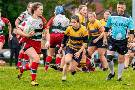 B Leroux - Rugby - TMR W2 (14) vs (27) RCM W1 - Town of Mount Royal RFC - Rugby Club de Montréal