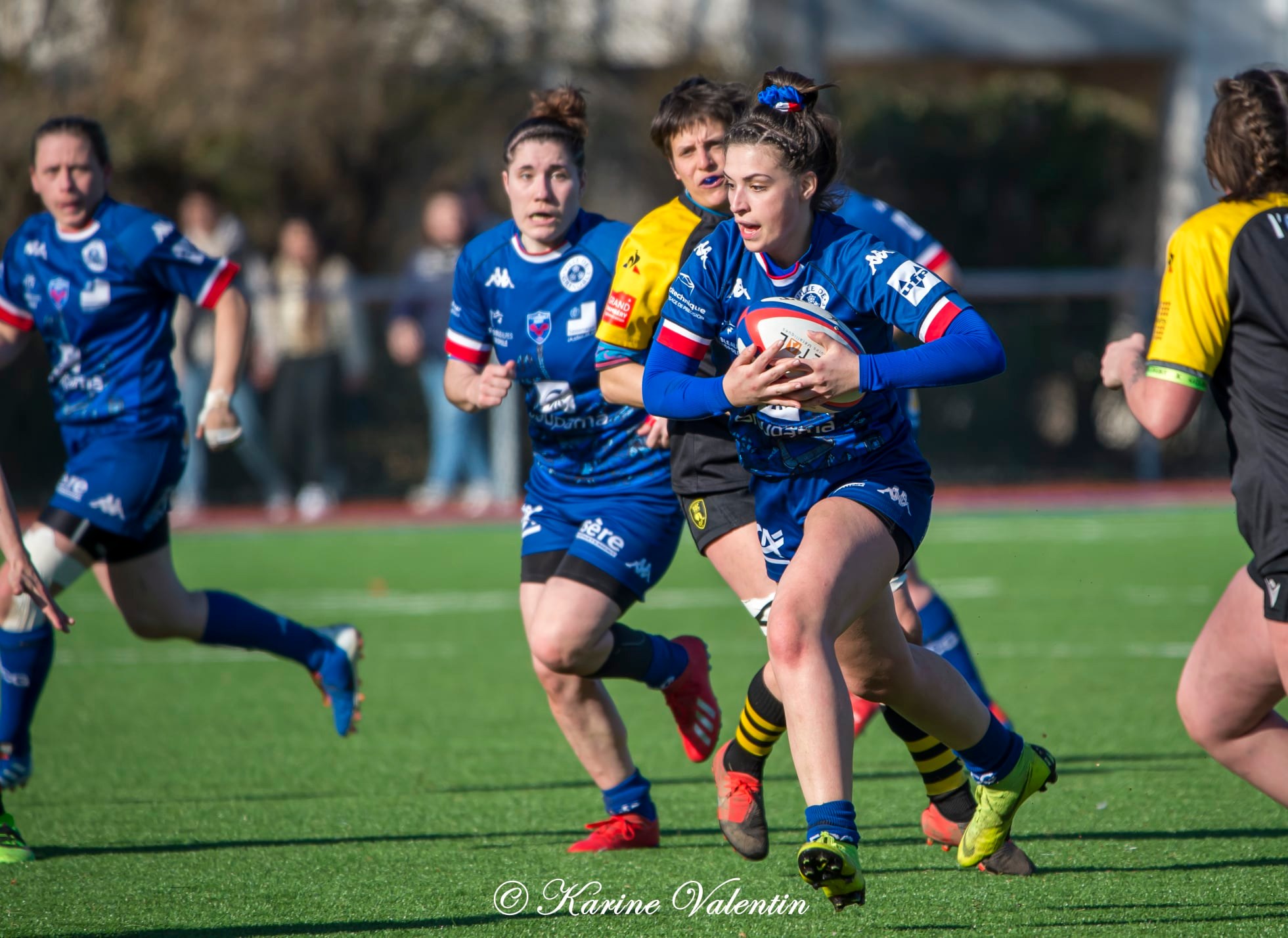  FC Grenoble Rugby - Stade Olympique de Chambéry rugby - Rugby - FC Grenoble (76-7) SOC Rugby - Féd1 (#AmazonesVsSOC2022) Photo by: Karine Valentin | Siuxy Sports 2022-02-27