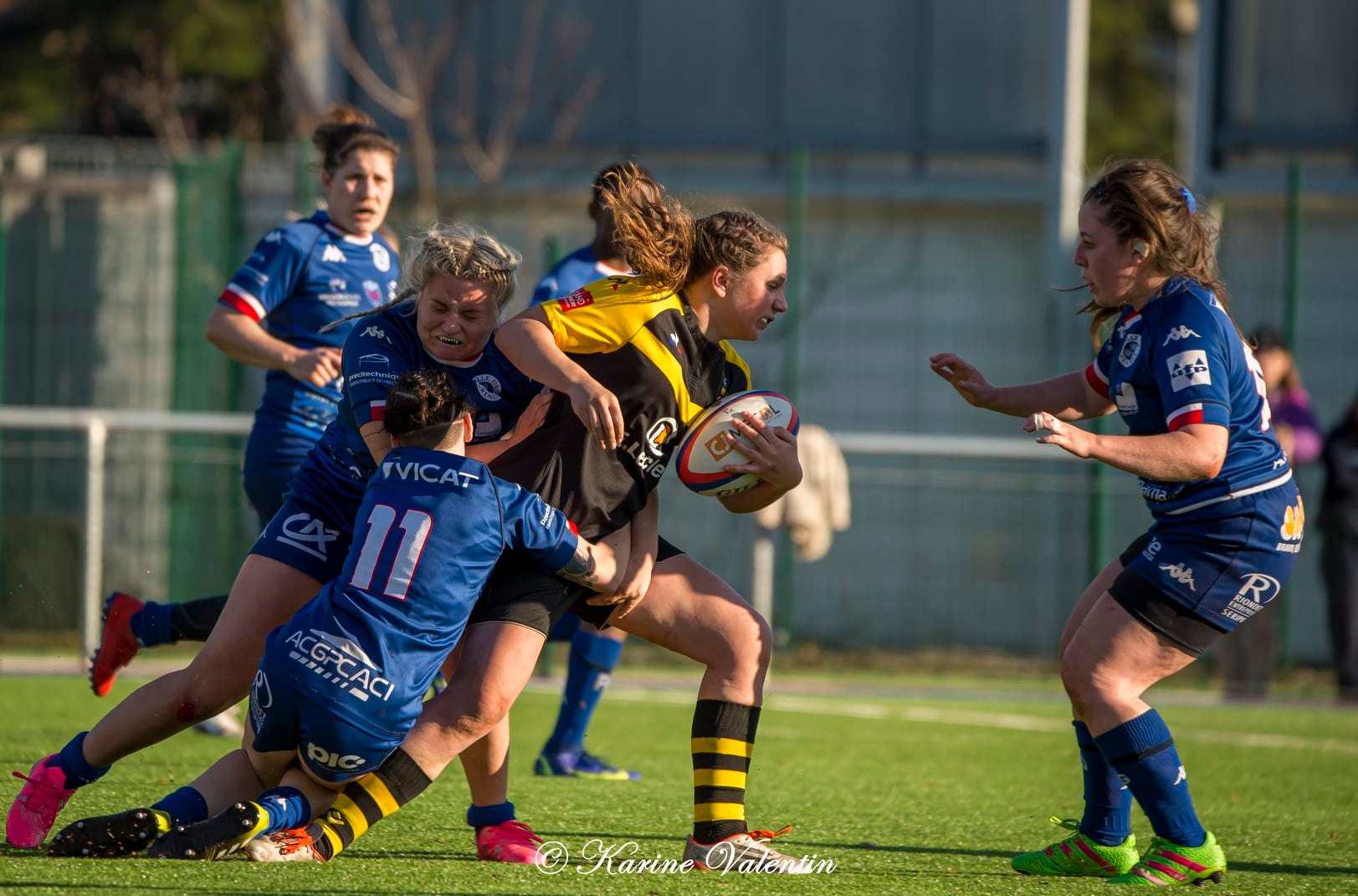  FC Grenoble Rugby - Stade Olympique de Chambéry rugby - Rugby - FC Grenoble (76-7) SOC Rugby - Féd1 (#AmazonesVsSOC2022) Photo by: Karine Valentin | Siuxy Sports 2022-02-27