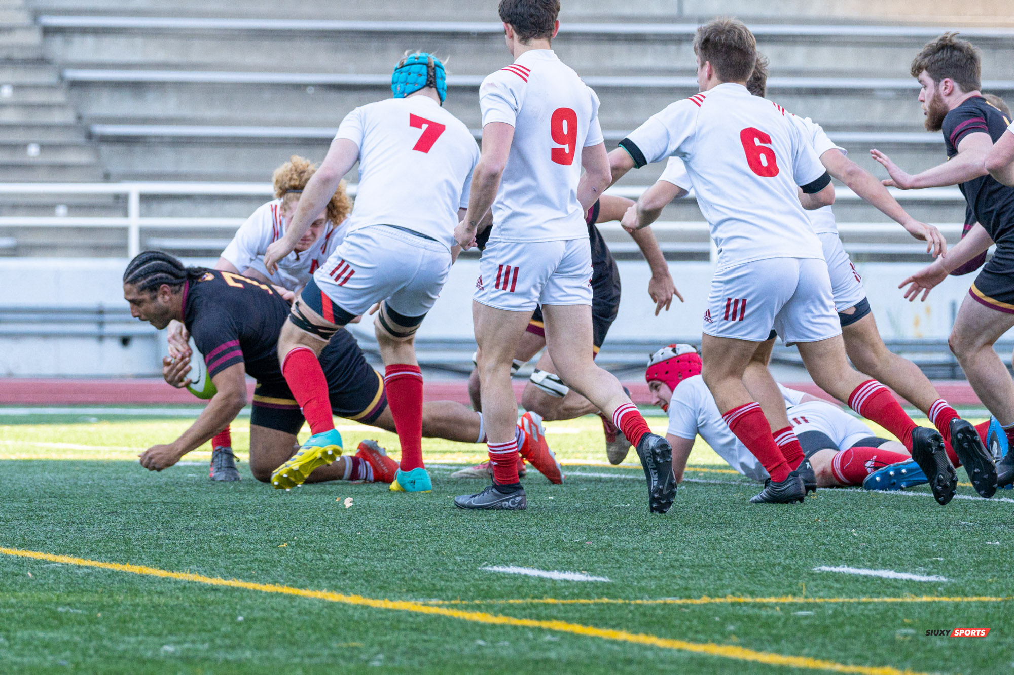 Mohamed ALMOALLIM -  Université McGill - Université Concordia - Rugby -  (#McGillvsConcordiaFinalsM) Photo by:  | Siuxy Sports 2021-11-06