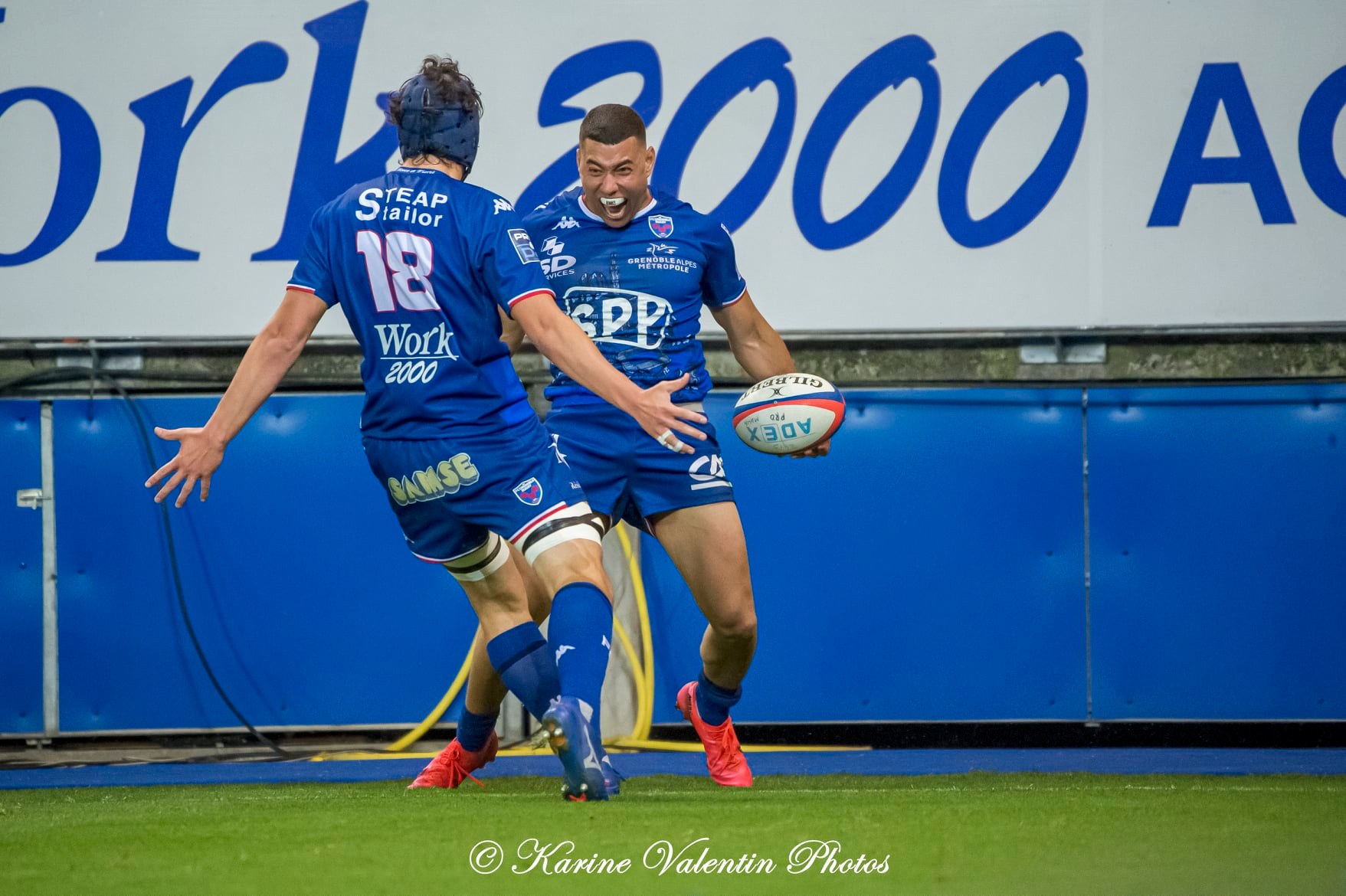  FC Grenoble Rugby - US Bressane Pays de l'Ain - Rugby - Grenoble (42) Vs (17) USBPA - 2022 (#FCGvsUSBPA2022) Photo by: Karine Valentin | Siuxy Sports 2022-05-12