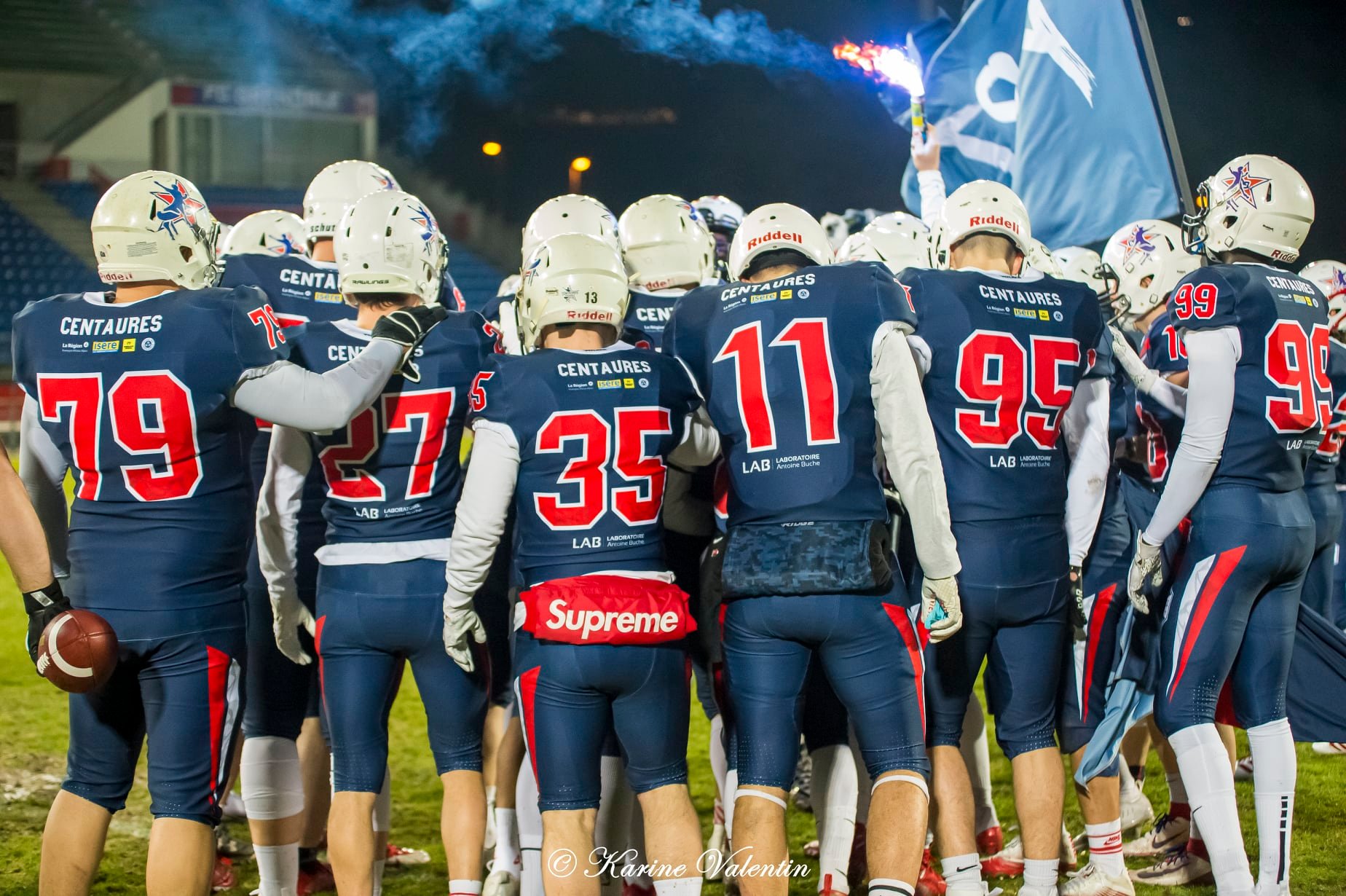  Grenoble - Aix-en-Provence - Football - Centaures vs Argonautes (#CentauresVsArgonautes2022) Photo by: Karine Valentin | Siuxy Sports 2022-02-19
