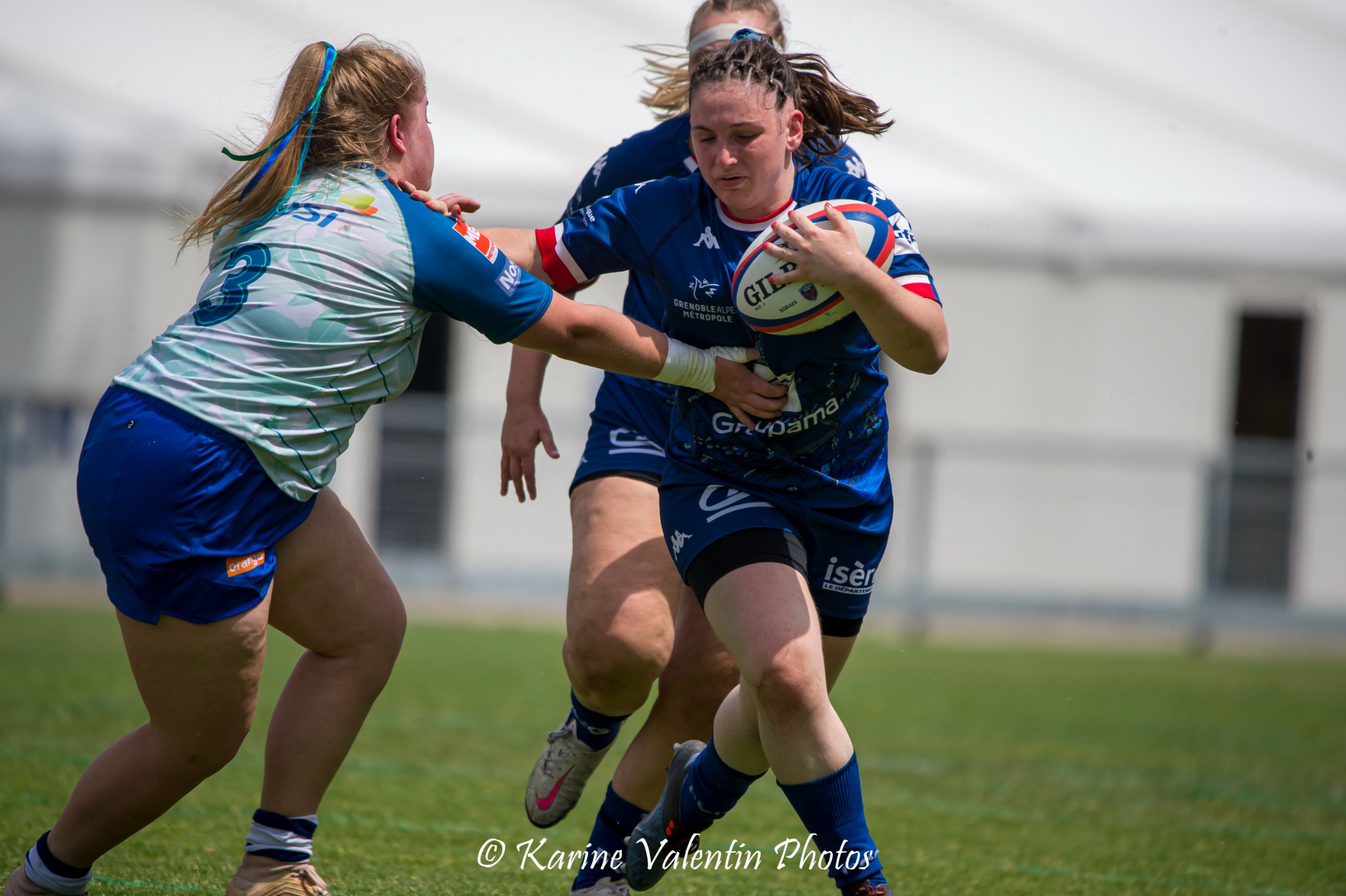  FC Grenoble Rugby - Lille Métropole Rugby Club Villeneuvois - Rugby - FCG Amazones (24) vs (19) LMRCV - 1/4 de finale Fed 1  (#AmazonesVsLMRCV2022) Photo by: Karine Valentin | Siuxy Sports 2022-05-21