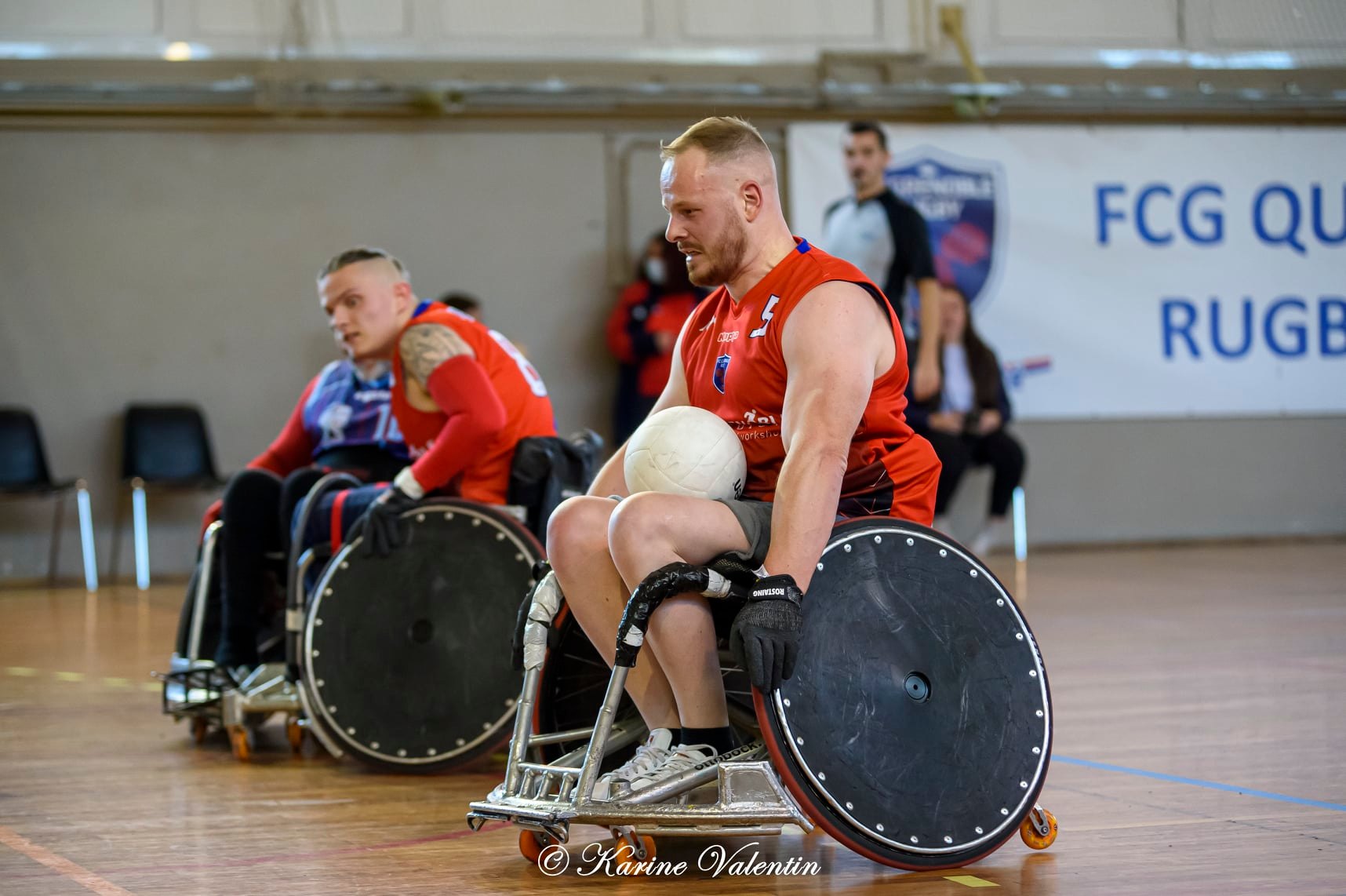  FC Grenoble Rugby -  - Wheelchair rugby -  (#QuadRugbyGrenBourg2021Nov) Photo by: Karine Valentin | Siuxy Sports 2021-11-20