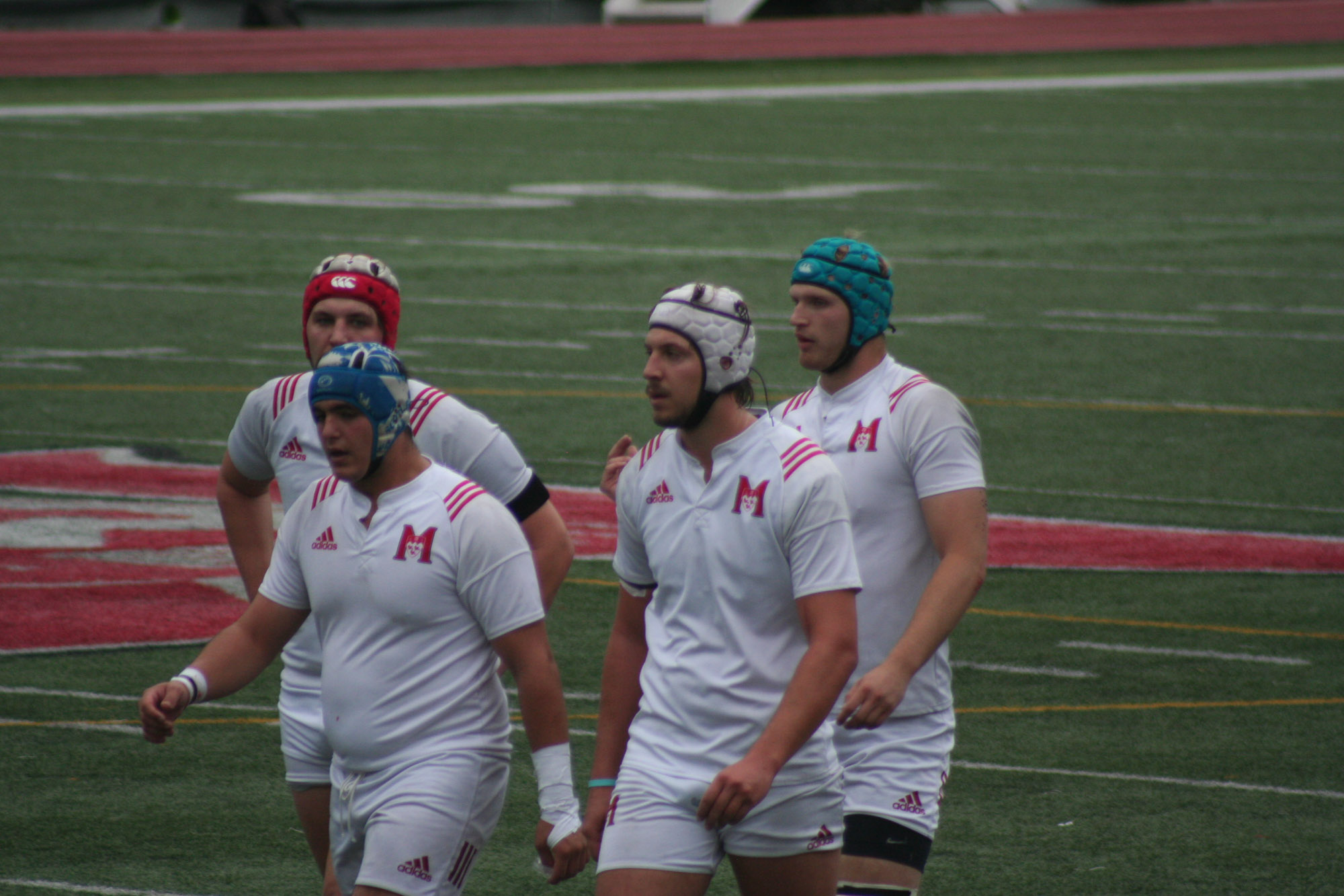 Neos DIONISOPOULOS - Karl HUNGER - Thomas RICHARDS -  Université McGill -  - Rugby -  (#McGillvsUdeM) Photo by:  | Siuxy Sports 2021-09-11