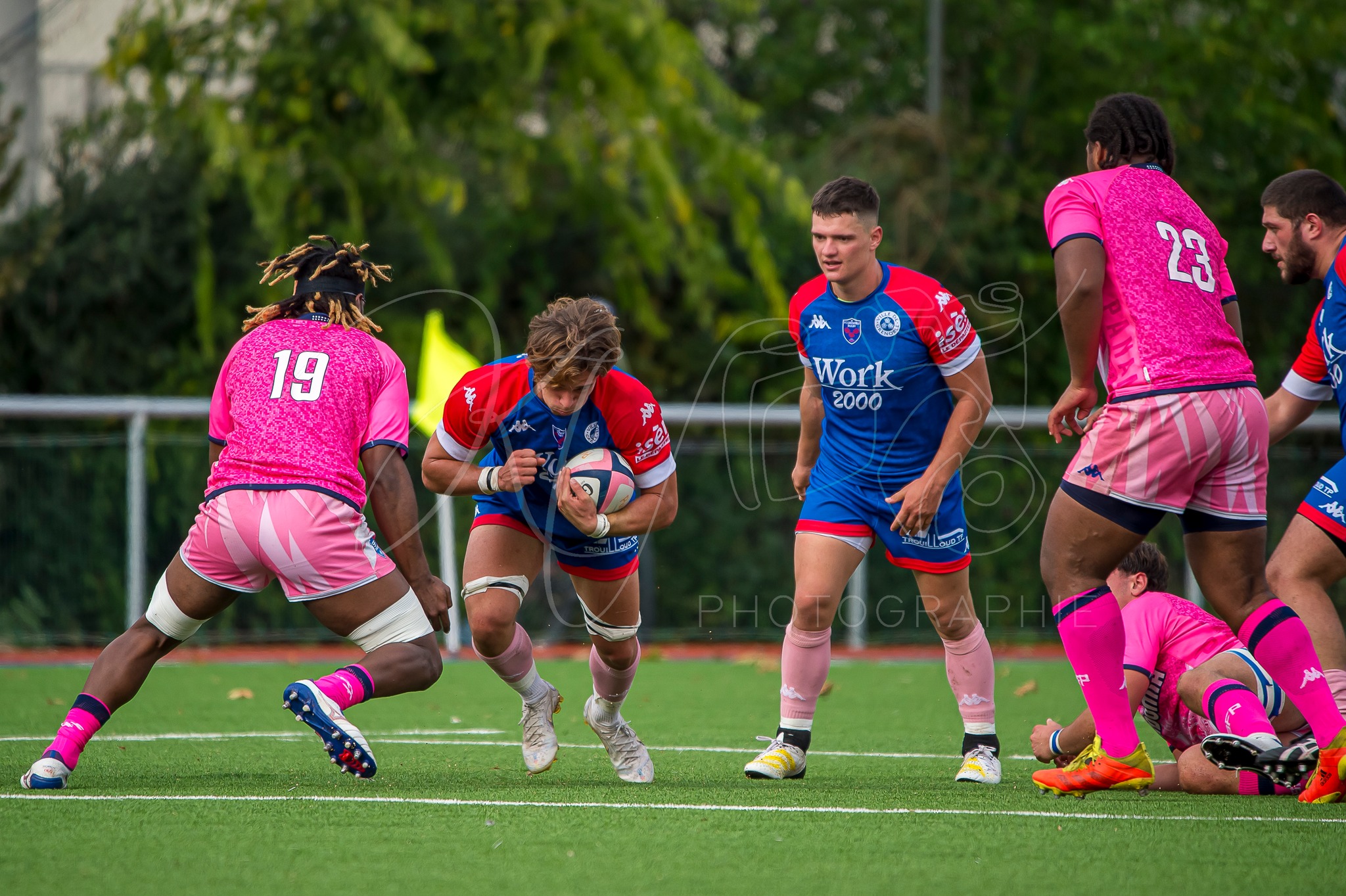  FC Grenoble Rugby - Stade Français - Rugby - Espoirs - FCG (44) vs (17) Stade Français (#FCGSTFespoirs2022) Photo by: Karine Valentin | Siuxy Sports 2022-10-09