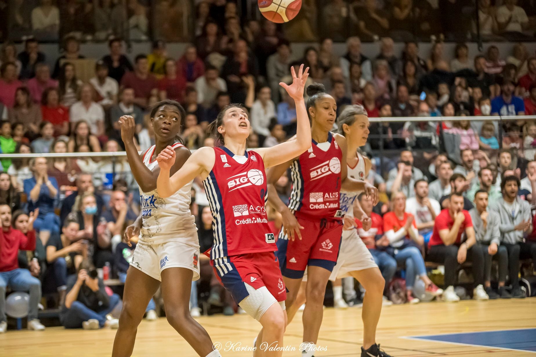 Anna Sara NGO NDJOCK -  BC Tronche Meylan - SIG Strasbourg - Basketball - BCTM (73) vs (58) SIG - 2022 (#FFBBB22CTMSIG) Photo by: Karine Valentin | Siuxy Sports 2022-04-20