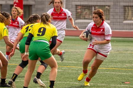 RSEQ - Rugby Fém - McGill U. (7) vs (25) Sherbrooke U. - Reel A1 - 1st half