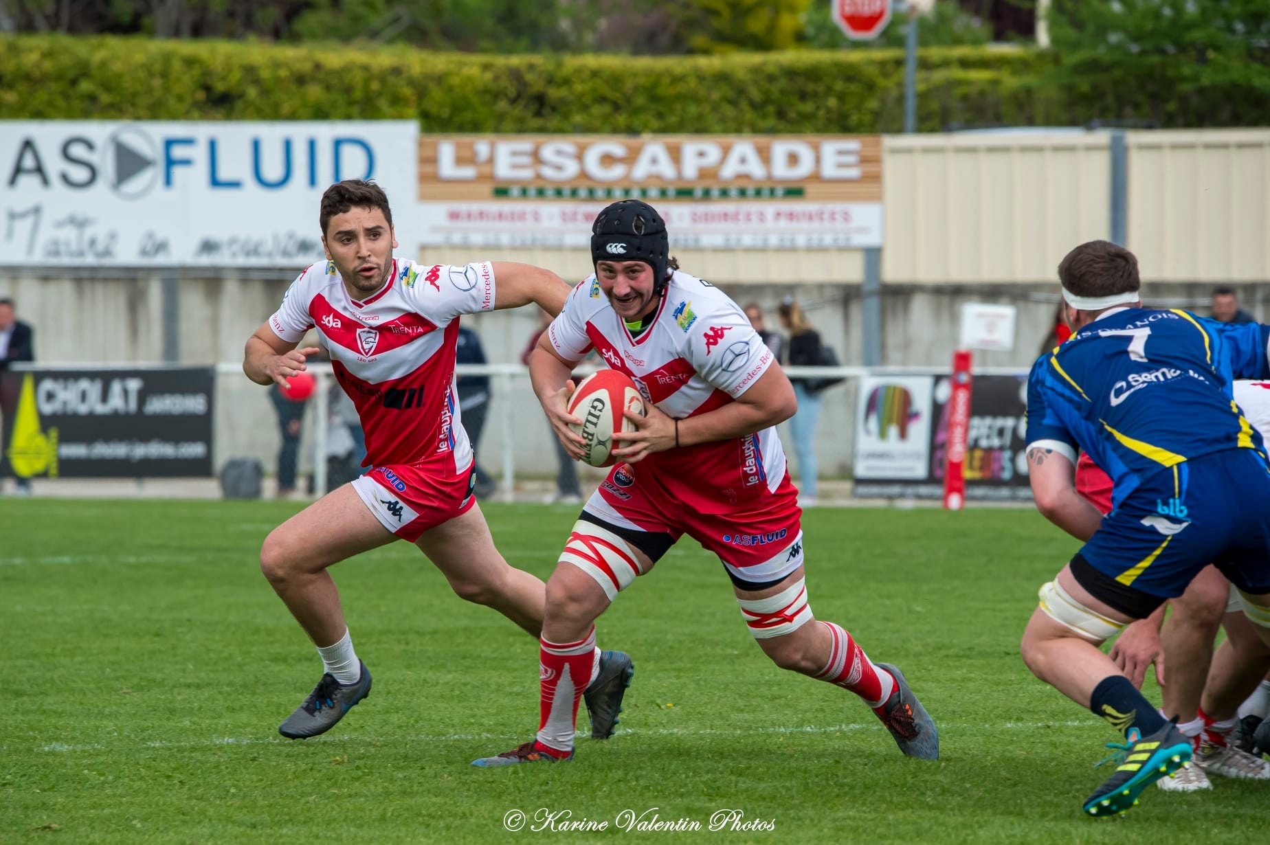  Stade Olympique Voironnais - US Ris Orangis - Rugby - SOV (26) vs (17) Ris-Orangis - Féd 2 (#SOVvsRIS-ORANGIS2022) Photo by: Karine Valentin | Siuxy Sports 2022-04-24