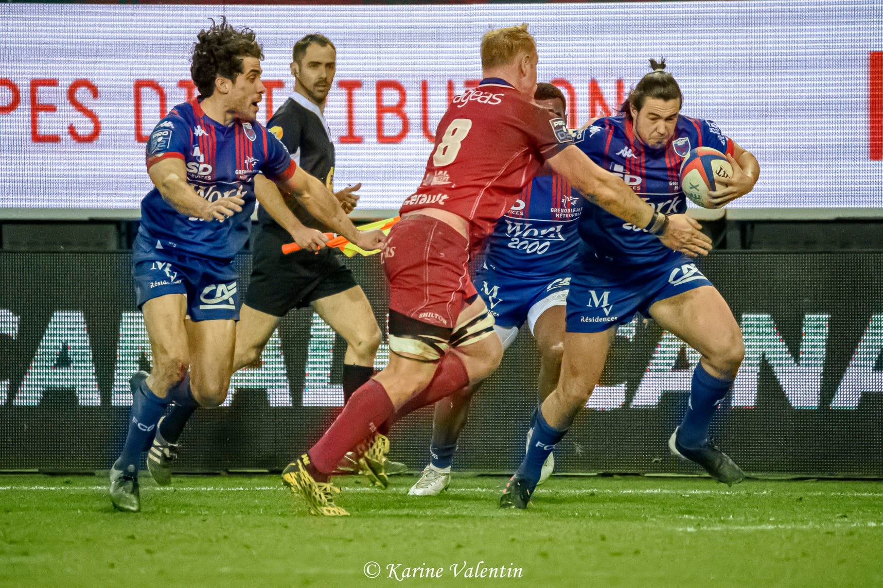  FC Grenoble Rugby - AS Béziers Hérault - Rugby - FC Grenoble VS ASBH (#GrenobleASBH2021jan) Photo by: Karine Valentin | Siuxy Sports 2021-01-29