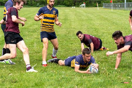 Maxime Delespine - Rugby - TMRRFC M2 (38) vs (12) Abénakis SH M2 - Super Ligue Rugby QC - Reel A - Town of Mount Royal RFC - Abénakis de Sherbrooke