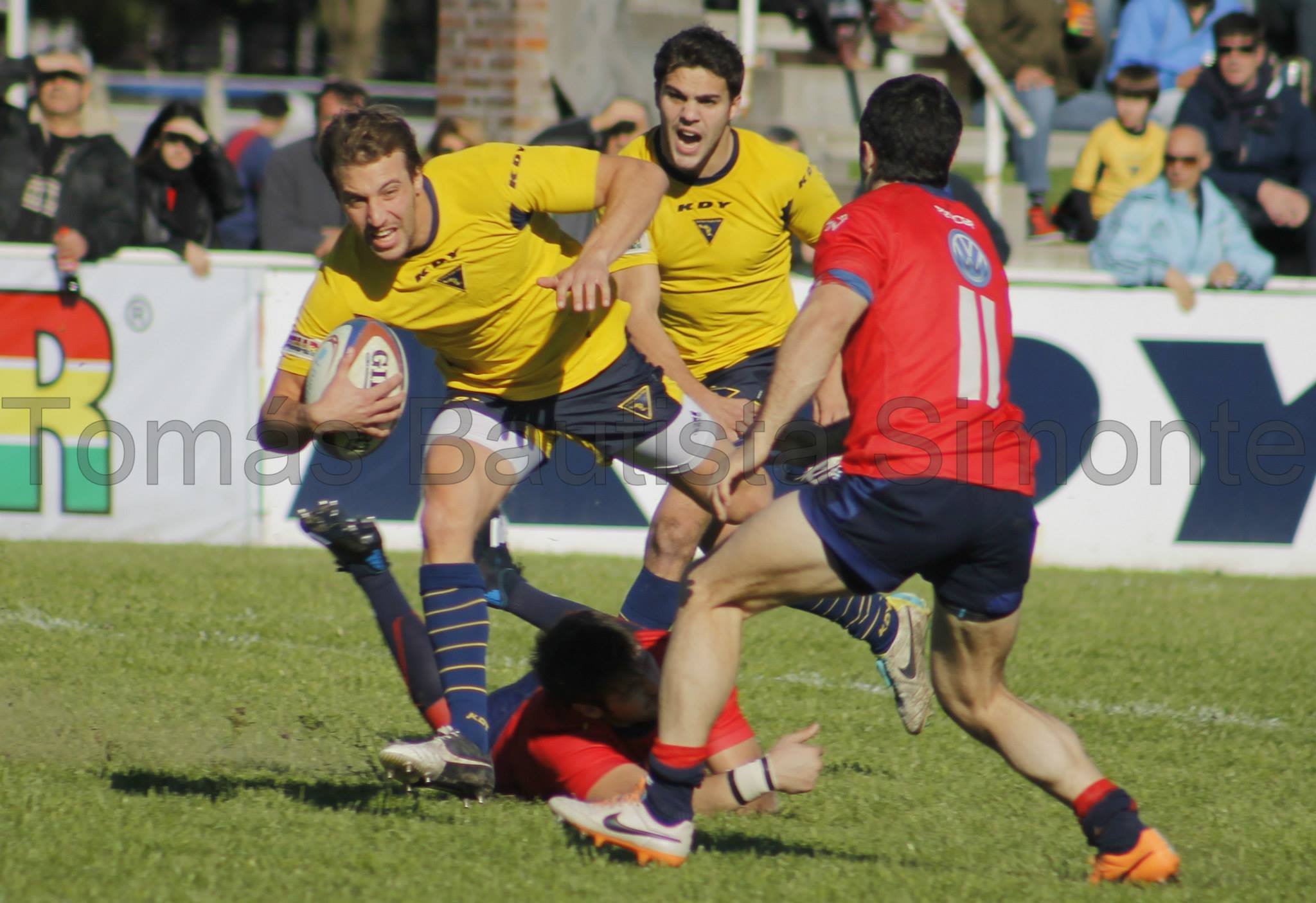 Pedro DURO - Pedro MERCERAT -  La Plata Rugby Club - Club Pucará - Rugby -  () Photo by: Tomás Bautista Simonte | Siuxy Sports 2014-08-11