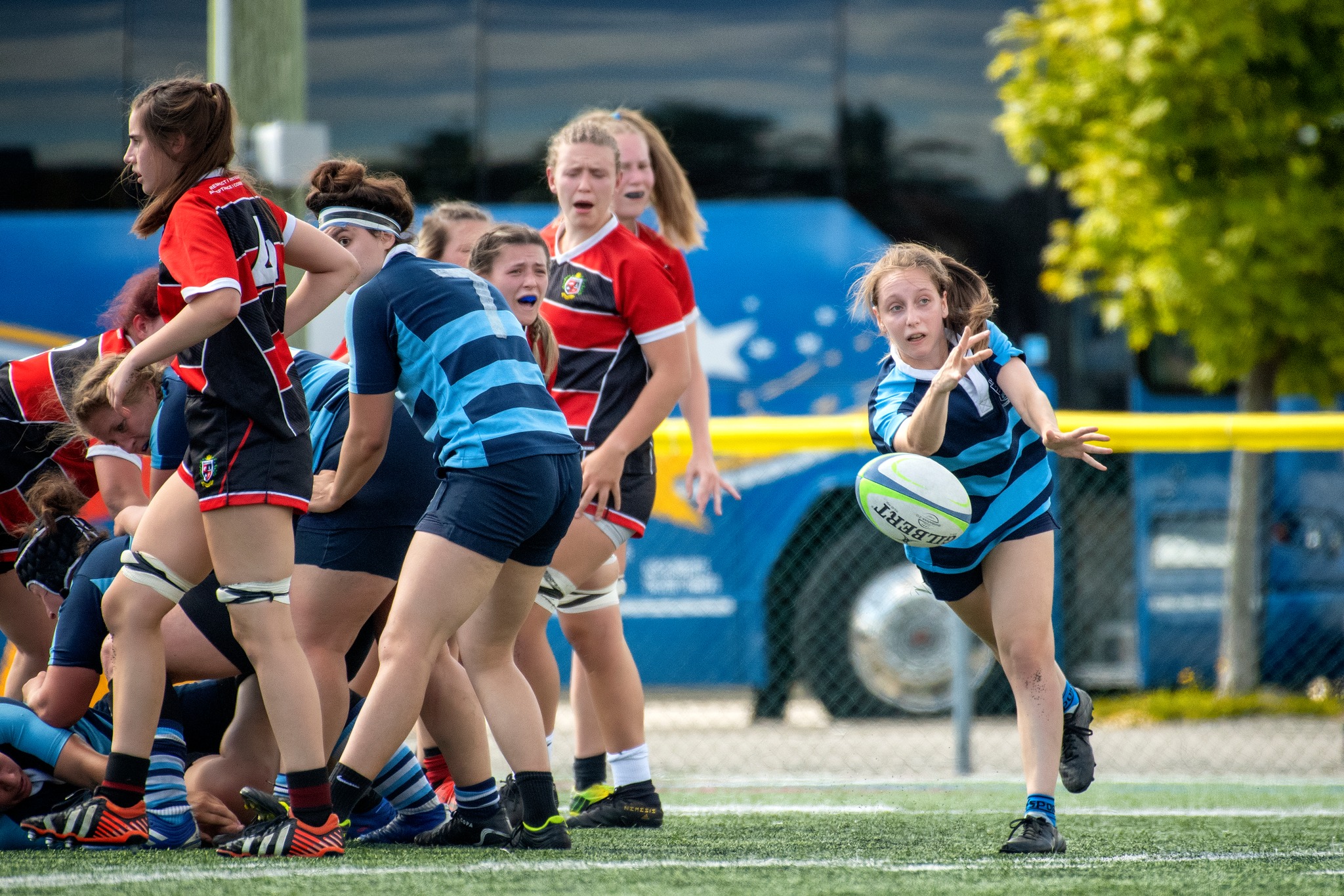  St-Lambert Locks RFC - Beaconsfield Rugby Football Club - Rugby - Finale Provinciale 1 (F) - Saint-Lambert Locks Rugby Club (13) vs. (12) Beaconsfield RFC (#RugbyQC2022FinalFP1) Photo by: Simon Duquette | Siuxy Sports 2022-08-13
