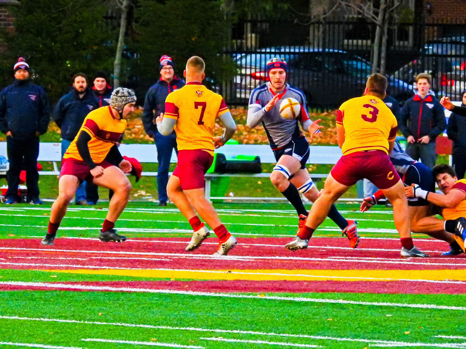 Jackson MARQUARDT -  Université Concordia - ÉTS (École de technologie supérieure) - Rugby -  (#ConcordiaVsETS2017) Photo by:  | Siuxy Sports 2017-11-12