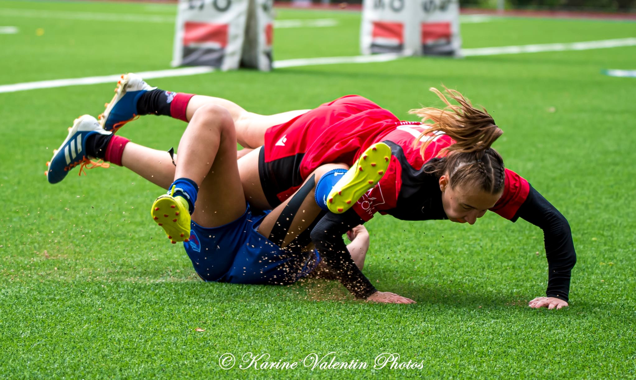  FC Grenoble Rugby - Lyon Olympique Universitaire - Rugby - U18 FCG Amazones (52) vs (0) LOU (#U18AmazonesVsLOU) Photo by: Karine Valentin | Siuxy Sports 2022-04-23
