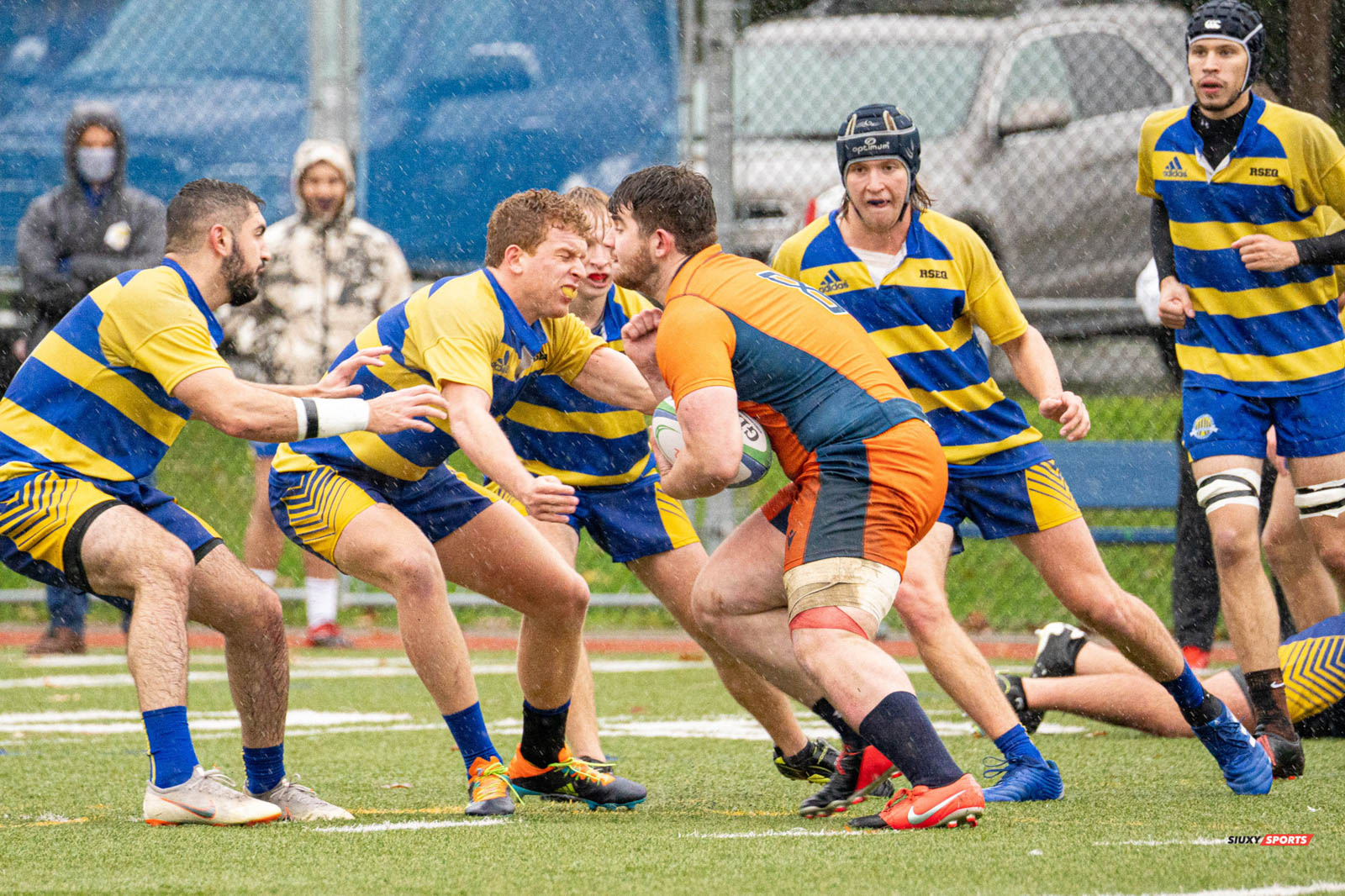 Dylan DRIVER - Jean-Baptiste HEBERT -  College John Abbott - Cégep André Laurendeau - Rugby -  (#AbbottVsAL2021m) Photo by:  | Siuxy Sports 2021-10-31