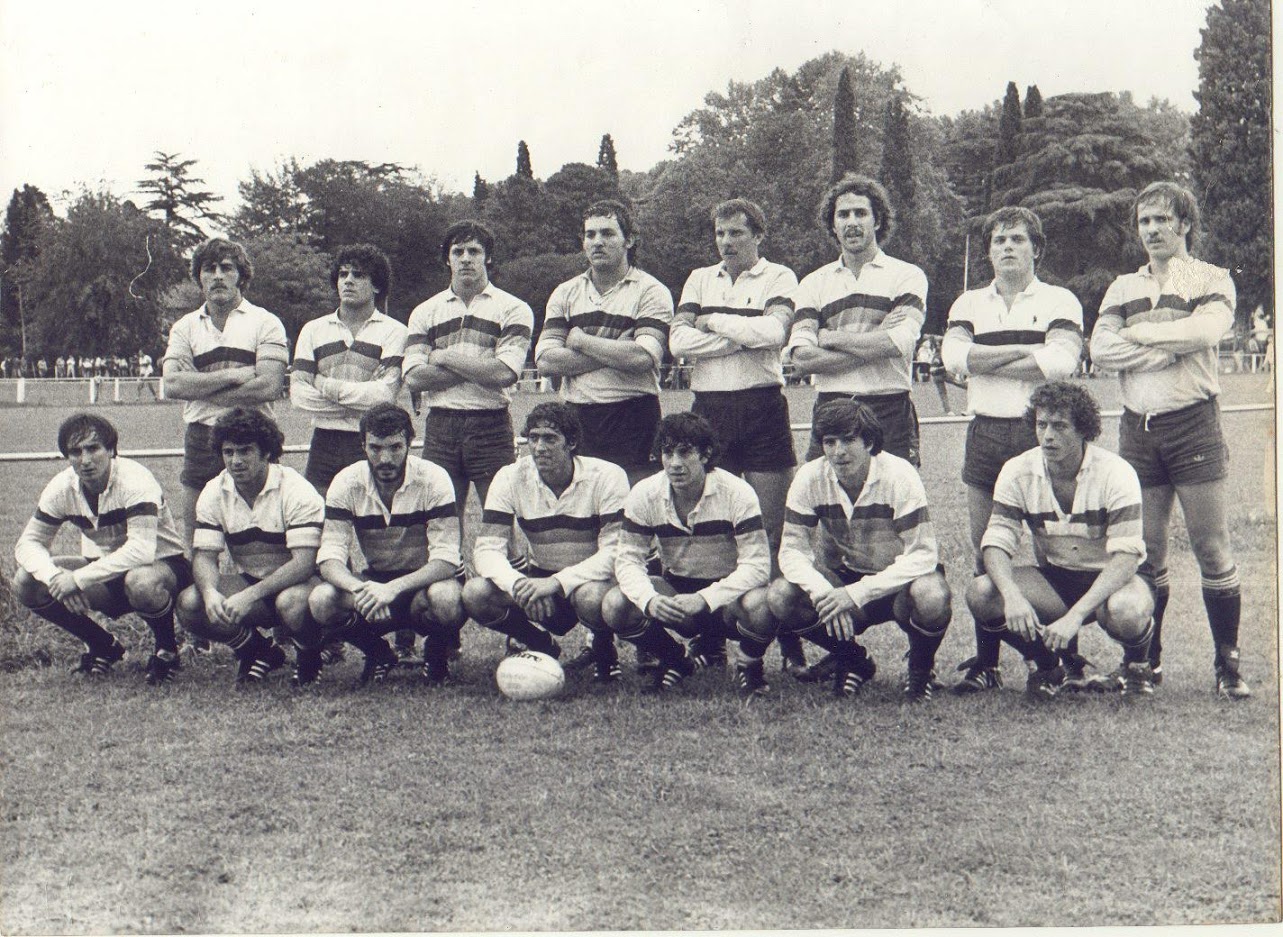 Carlos ARHANCET - Alejandro BESTANI - Esteban BONAVENTURA - Eduardo CHAIN - Leonardo GONZALEZ - Martin JÁUREGUI - José LOMBARDERO - José MONTALDO - Horacio TURRI - Juan Pablo WILLMOTT -  Los Cedros -  - Rugby - La primera, recibiendo al Atlético de Rosario, en Los Cedros () Photo by:  | Siuxy Sports 1983-06-22