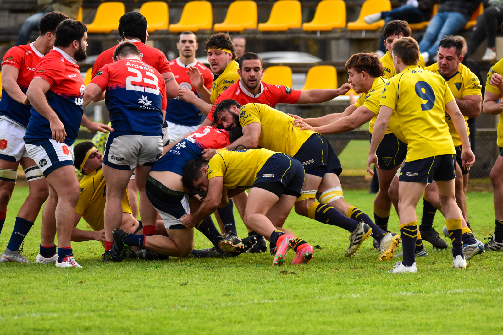  La Plata Rugby Club - Asociación Deportiva Francesa - Rugby - La Plata vs Deportiva Francesa - Primera, Inter, Prés - URBA 1raA (#LaPlataDepo2022URBA) Photo by: Ignacio Pousa | Siuxy Sports 2022-06-04