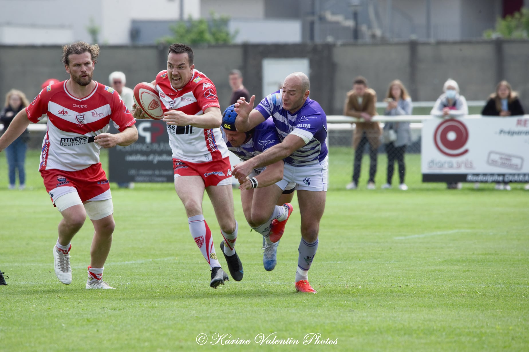  Stade Olympique Voironnais - Paris Université Club - Rugby - SOV (12) vs (47) PUC (#SOVPUC2022) Photo by: Karine Valentin | Siuxy Sports 2022-05-08