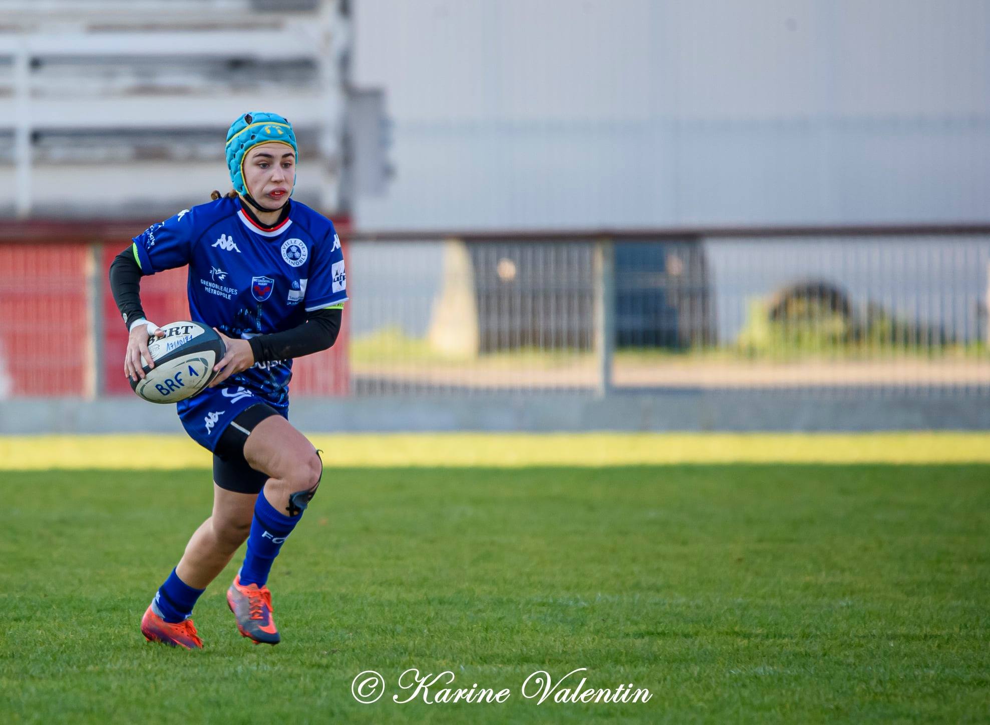 Océane MILLO CHEVREY -  FC Grenoble Rugby -  - Rugby -  (#GrenobleVsBlagnac2021) Photo by: Karine Valentin | Siuxy Sports 2021-11-21