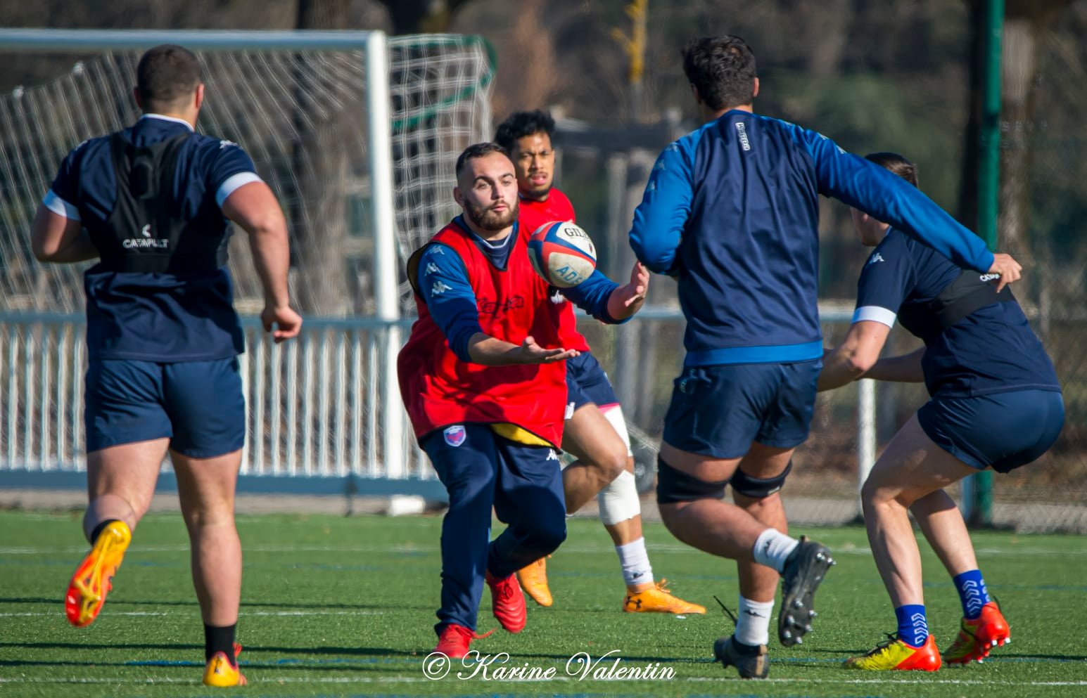  FC Grenoble Rugby -  - Rugby - Entrainement Rugby (#RFCGrenobleEntr2022jan) Photo by: Karine Valentin | Siuxy Sports 2022-01-25