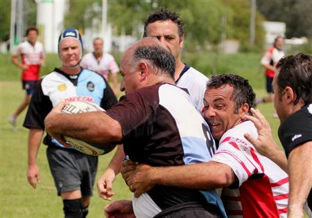 Areco vs RON XV (Centro Naval) - Primer Encuentro de Veteranos en Areco con Vaquillona c/ Cuero 2014