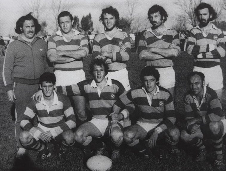  Club Atlético del Rosario -  - Rugby - CAR, ganador del seven de la UAR de 1975 (Venció a CUBA (16-14), San José (12-0), Alumni (12-7) y CASI (12-6)) Photo by:  | Siuxy Sports 1975-10-05