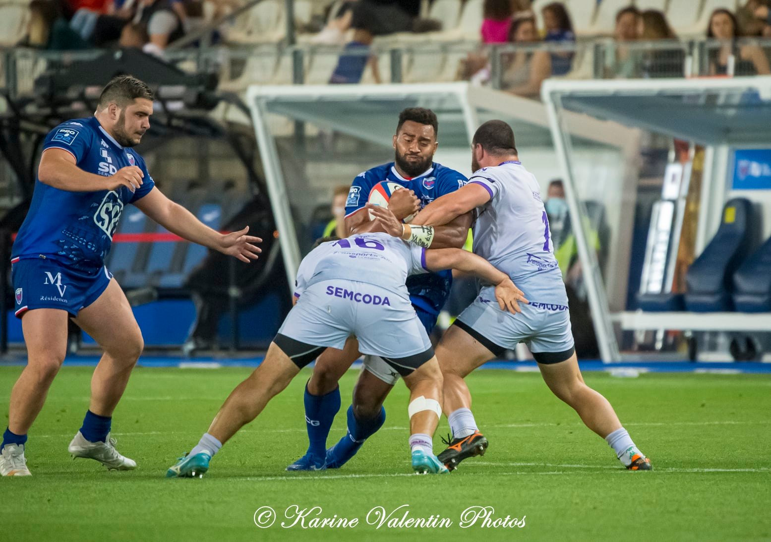  FC Grenoble Rugby - US Bressane Pays de l'Ain - Rugby - Grenoble (42) Vs (17) USBPA - 2022 (#FCGvsUSBPA2022) Photo by: Karine Valentin | Siuxy Sports 2022-05-12