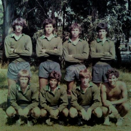 Gaston BONIFACE - Ezequiel ESPOSITO - Marcelo RIGHENTINI -  Club San Fernando -  - Rugby - Los Modernos Sub Campeon (Perdimos la final 12 a 10 contra un combinado de Champa y Cuba) Photo by:  | Siuxy Sports 1985-01-15